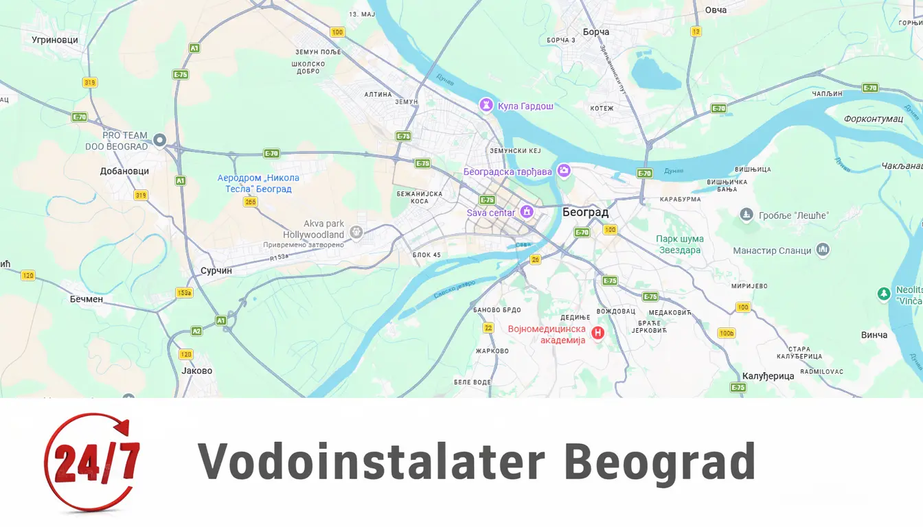 Hitan vodoinstalater u Beogradu – Brza reakcija na vodovodne havarije