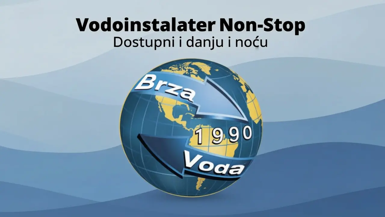 Vodoinstalater non stop – Pomoć dostupna dvadeset četiri sata